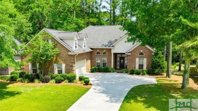 Beautiful four-sided brick home on the 13th green in the on  in Georgia - for sale on GolfHomes.com, golf home, golf lot