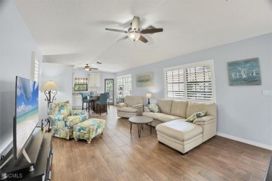 Discover effortless coastal charm in this rare end-unit villa on Rotonda Golf and Country Club The Palms Course in Florida - for sale on GolfHomes.com, golf home, golf lot