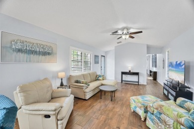 Discover effortless coastal charm in this rare end-unit villa on Rotonda Golf and Country Club The Palms Course in Florida - for sale on GolfHomes.com, golf home, golf lot