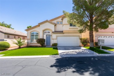 Beautifully upgraded 3-bed, 3-bath home in the guard-gated on Rhodes Ranch Golf Club in Nevada - for sale on GolfHomes.com, golf home, golf lot