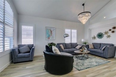 Beautifully upgraded 3-bed, 3-bath home in the guard-gated on Rhodes Ranch Golf Club in Nevada - for sale on GolfHomes.com, golf home, golf lot