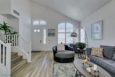 Beautifully upgraded 3-bed, 3-bath home in the guard-gated on Rhodes Ranch Golf Club in Nevada - for sale on GolfHomes.com, golf home, golf lot