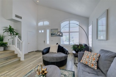 Beautifully upgraded 3-bed, 3-bath home in the guard-gated on Rhodes Ranch Golf Club in Nevada - for sale on GolfHomes.com, golf home, golf lot