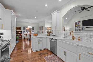 Golf-front elegance meets resort-style living in this on Deercroft Golf and Country Club in North Carolina - for sale on GolfHomes.com, golf home, golf lot