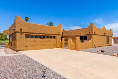 As you arrive at this beautiful Sun City home, you'll be greeted on Sun City-Willow Creek / Willow Brook  in Arizona - for sale on GolfHomes.com, golf home, golf lot