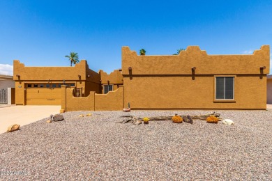 As you arrive at this beautiful Sun City home, you'll be greeted on Sun City-Willow Creek / Willow Brook  in Arizona - for sale on GolfHomes.com, golf home, golf lot