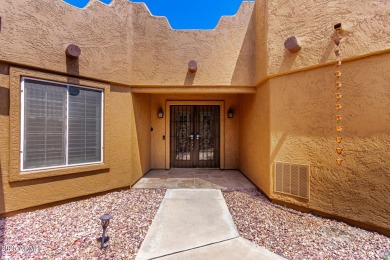 As you arrive at this beautiful Sun City home, you'll be greeted on Sun City-Willow Creek / Willow Brook  in Arizona - for sale on GolfHomes.com, golf home, golf lot
