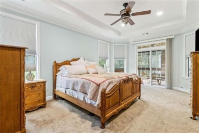 Nestled in a private cul-de-sac on one of the largest lots in on The Fairways at Laurel Canyon in Georgia - for sale on GolfHomes.com, golf home, golf lot