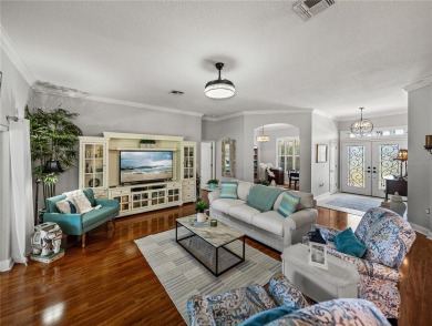 STUNNING CURB APPEAL on this GORGEOUS FULLY REMODELED PANORAMIC on Tampa Bay Golf and Country Club in Florida - for sale on GolfHomes.com, golf home, golf lot