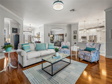STUNNING CURB APPEAL on this GORGEOUS FULLY REMODELED PANORAMIC on Tampa Bay Golf and Country Club in Florida - for sale on GolfHomes.com, golf home, golf lot