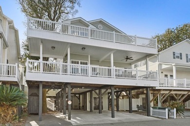 LOCATION, LOCATION, LOCATION! Waterfront Raised Beach House in on Prestwick Country Club in South Carolina - for sale on GolfHomes.com, golf home, golf lot