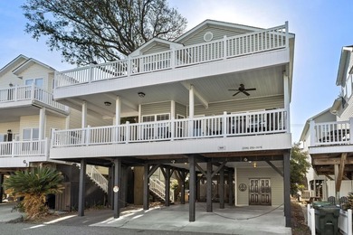LOCATION, LOCATION, LOCATION! Waterfront Raised Beach House in on Prestwick Country Club in South Carolina - for sale on GolfHomes.com, golf home, golf lot
