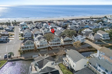 LOCATION, LOCATION, LOCATION! Waterfront Raised Beach House in on Prestwick Country Club in South Carolina - for sale on GolfHomes.com, golf home, golf lot
