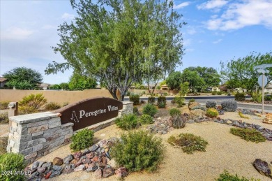 Popular LaJolla model situated on a corner lot in Peregrine on Talon at Grayhawk Golf Course in Arizona - for sale on GolfHomes.com, golf home, golf lot