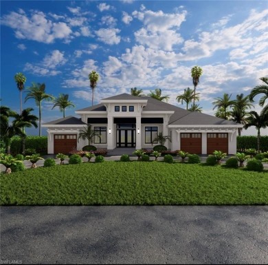 Luxurious 4 Bed/4.5 BA, 4,028 sqft home on a 100x160 lot awaits on The Moorings Country Club in Florida - for sale on GolfHomes.com, golf home, golf lot