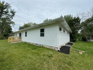 Have you ever wanted your home to border a golf course? Here is on Turkey Creek Golf Course in Indiana - for sale on GolfHomes.com, golf home, golf lot