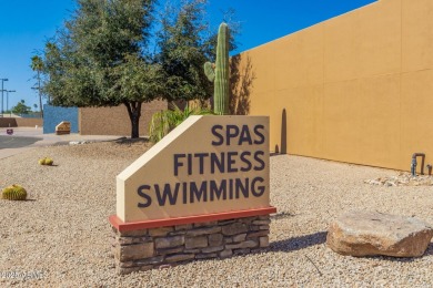 Welcome to this charming 2-bed, 2-bath Gemini home in the heart on Sun City Lakes West and East in Arizona - for sale on GolfHomes.com, golf home, golf lot