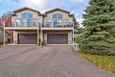 Eagle Bend Townhome with Golf Course views and peek-a-boo views on Eagle Bend Golf Course in Montana - for sale on GolfHomes.com, golf home, golf lot