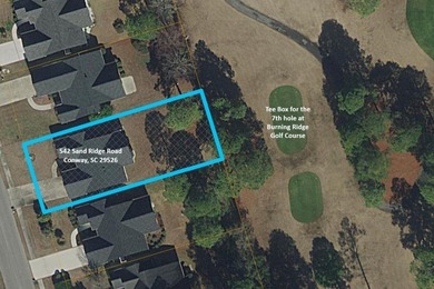 Expansive golf course view from the back yard of this home on Burning Ridge Golf Course in South Carolina - for sale on GolfHomes.com, golf home, golf lot