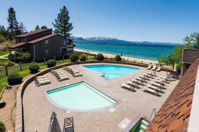 The best sandy beach in Lake Tahoe comes with this single level on Bijou Golf Course in California - for sale on GolfHomes.com, golf home, golf lot