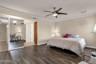 Spacious, thoughtfully updated, and designed for easy living on Briarwood Country Club in Arizona - for sale on GolfHomes.com, golf home, golf lot