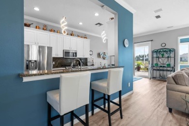 WATER VIEW 2-bed + Den, 2-bath, 2-car garage home in the on Sandpiper Golf Club in Florida - for sale on GolfHomes.com, golf home, golf lot