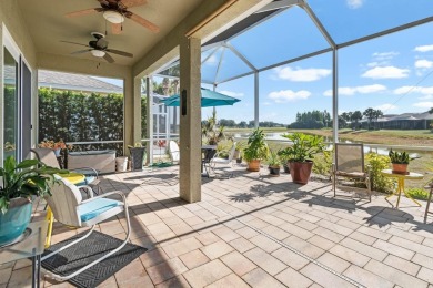 WATER VIEW 2-bed + Den, 2-bath, 2-car garage home in the on Sandpiper Golf Club in Florida - for sale on GolfHomes.com, golf home, golf lot