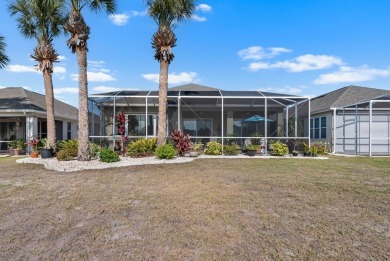 WATER VIEW 2-bed + Den, 2-bath, 2-car garage home in the on Sandpiper Golf Club in Florida - for sale on GolfHomes.com, golf home, golf lot