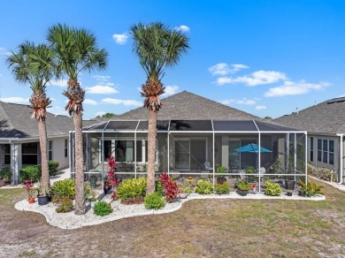 WATER VIEW 2-bed + Den, 2-bath, 2-car garage home in the on Sandpiper Golf Club in Florida - for sale on GolfHomes.com, golf home, golf lot