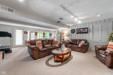 Enjoy life on the water with this 3 bedroom, 2.5 bath, lakefront on Foxcliff Golf Club in Indiana - for sale on GolfHomes.com, golf home, golf lot