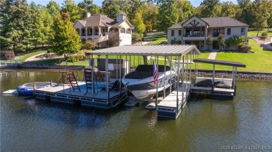 Nestled on a gentle lot in the coveted Porto Cima community on The Club At Porto Cima in Missouri - for sale on GolfHomes.com, golf home, golf lot