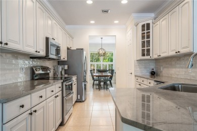 Stunning, move-in ready 3 bedroom, 2.5 bath pool home directly on Indian River Club in Florida - for sale on GolfHomes.com, golf home, golf lot