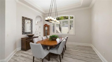 Welcome to an exceptional waterfront retreat offering almost 3 on Miromar Lakes Golf Club in Florida - for sale on GolfHomes.com, golf home, golf lot