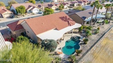 This stunning Truxton model is a true gem, offering 2 bedrooms on Desert Trails in Arizona - for sale on GolfHomes.com, golf home, golf lot