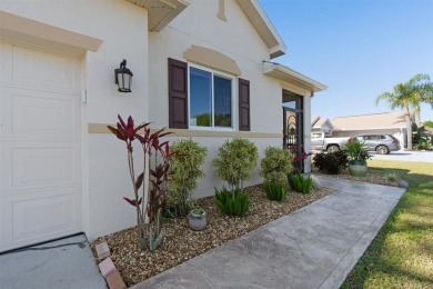 Welcome to this charming three-bedroom, two-bathroom home with a on Deep Creek Golf Club in Florida - for sale on GolfHomes.com, golf home, golf lot