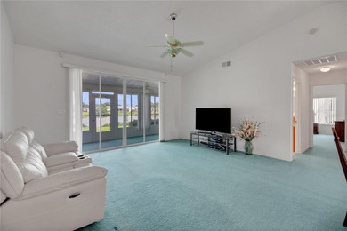 3 Bedroom 2 bath 2 Car Garage Waterfront Home! Peace of mind on Plantation Golf Club in Florida - for sale on GolfHomes.com, golf home, golf lot