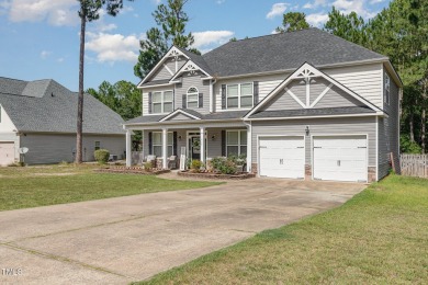 Welcome to this spacious and inviting 2-story home located in on Carolina Lakes Country Club in North Carolina - for sale on GolfHomes.com, golf home, golf lot