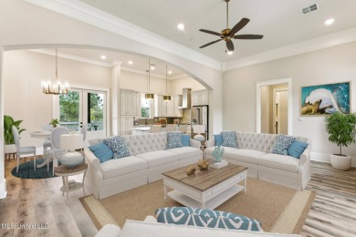 Discover your dream home just a 3 minute ride from the beach and on The Bridges Golf Club At Hollywood Casino in Mississippi - for sale on GolfHomes.com, golf home, golf lot