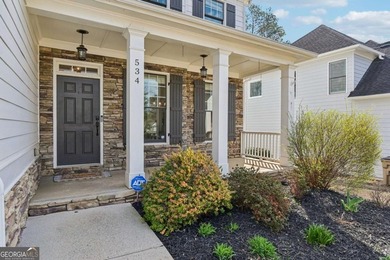 Beautiful, on-trend home located in the highly sought-after on Bridgemill Golf Club in Georgia - for sale on GolfHomes.com, golf home, golf lot