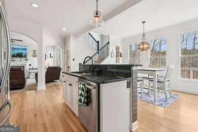 Beautiful, on-trend home located in the highly sought-after on Bridgemill Golf Club in Georgia - for sale on GolfHomes.com, golf home, golf lot