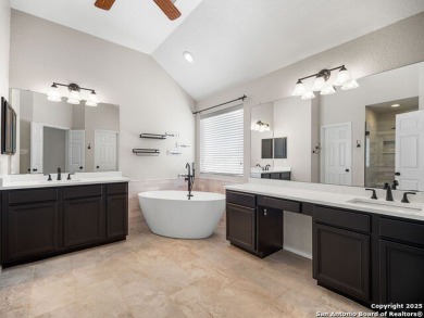 Nestled on a quiet, secluded corner lot in the gated community on The Club at Sonterra in Texas - for sale on GolfHomes.com, golf home, golf lot