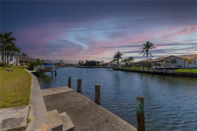Punta Gorda Isles - Sailboat Gulf Access Waterfront Home with on Saint Andrews South Golf Club in Florida - for sale on GolfHomes.com, golf home, golf lot