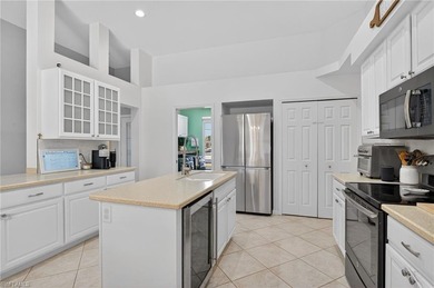 Sunset Views & Resort Living in Estero! Move right into this on Fountain Lakes Community Golf Course in Florida - for sale on GolfHomes.com, golf home, golf lot