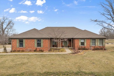 Luxury Golf Course Living Awaits! Sprawling ranch home sits on on The Orchards Golf Club in Illinois - for sale on GolfHomes.com, golf home, golf lot