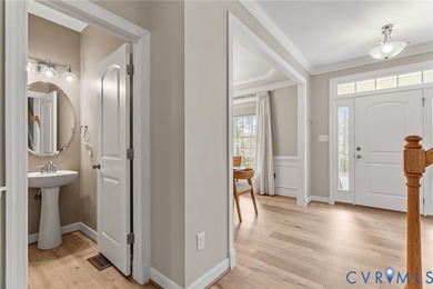 Step into a home that truly feels brand new from the moment you on Brickshire Golf Club in Virginia - for sale on GolfHomes.com, golf home, golf lot