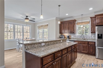 Step into a home that truly feels brand new from the moment you on Brickshire Golf Club in Virginia - for sale on GolfHomes.com, golf home, golf lot