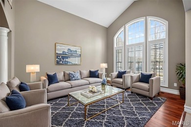 Experience elegant living in this stunning villa located in the on Winghaven Country Club in Missouri - for sale on GolfHomes.com, golf home, golf lot