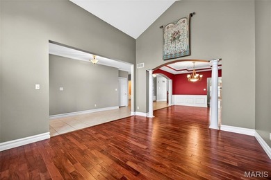 Experience elegant living in this stunning villa located in the on Winghaven Country Club in Missouri - for sale on GolfHomes.com, golf home, golf lot