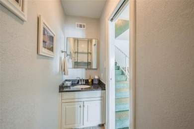 Enjoy lakefront living in this charming 2 bedroom, 1.5 bath on De Cordova Bend Country Club in Texas - for sale on GolfHomes.com, golf home, golf lot