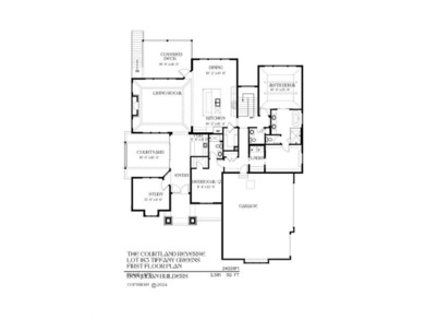 NEW COURTLAND REVERSE is a true masterpiece created by Don on Tiffany Greens Golf Club in Missouri - for sale on GolfHomes.com, golf home, golf lot